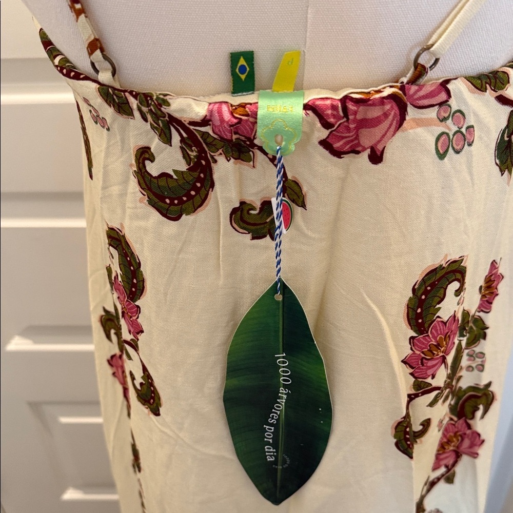 FARM Rio Tropical Long Dress Size S - Picture 6 of 9